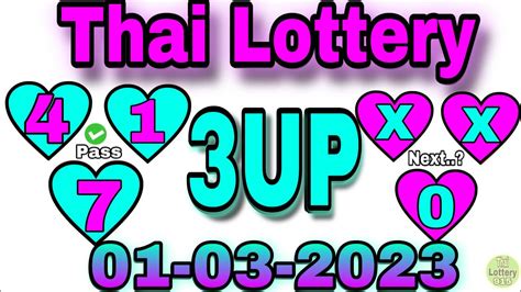 Thai Lottery 3up direct set pass 01.